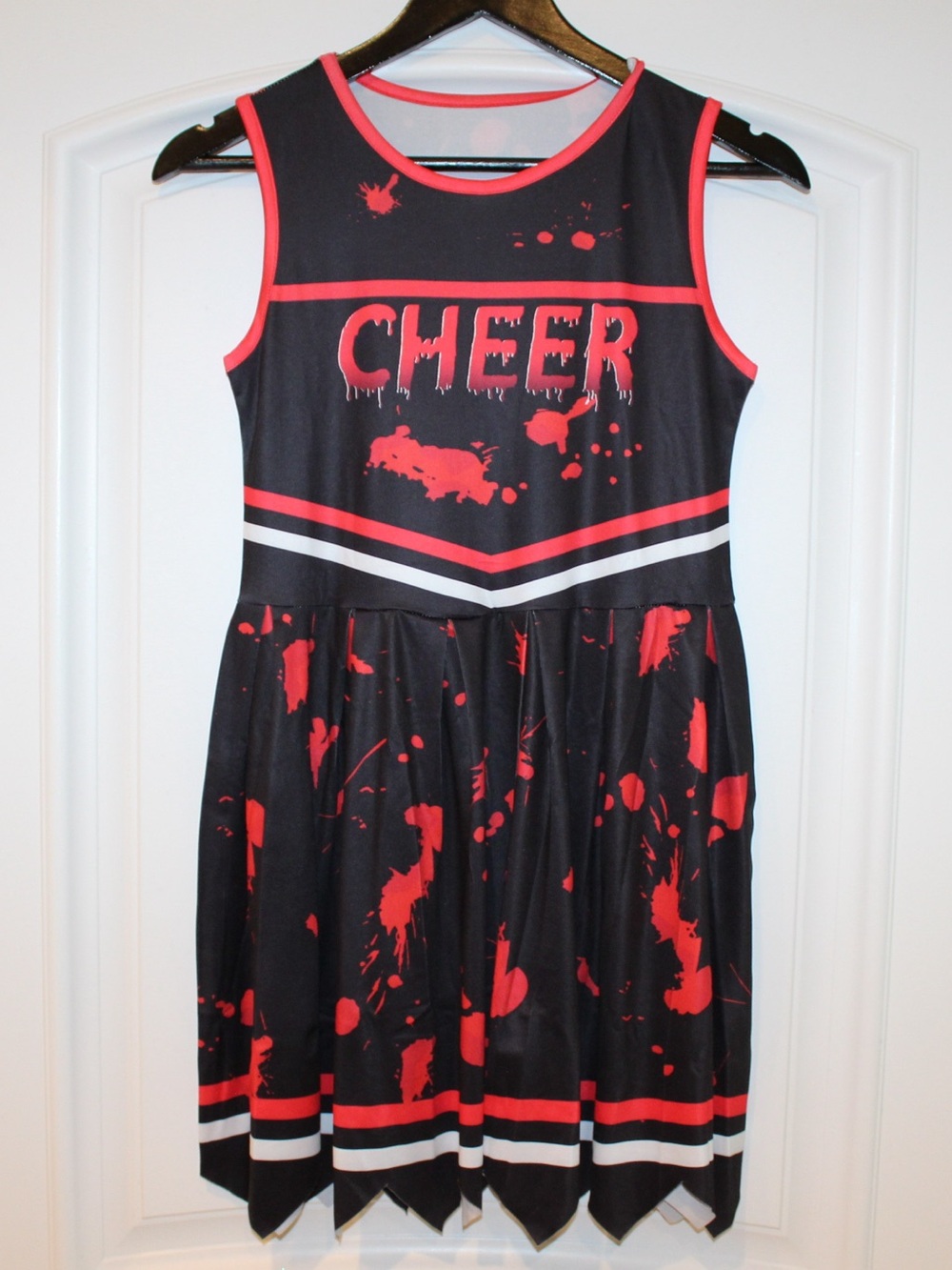 Zombie cheerleader costume (girls XXL) (NWOT) - Picture 2 of 10